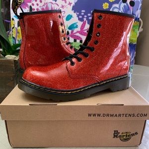 1460 Junior Dr. Martens Glitter Boot